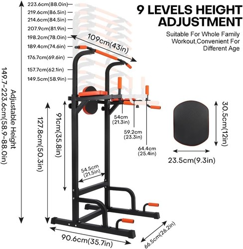 Power tower dip station - power,