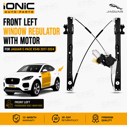 Front left window regulator - front,