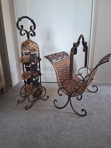 Vintage magazine rack - vintage,