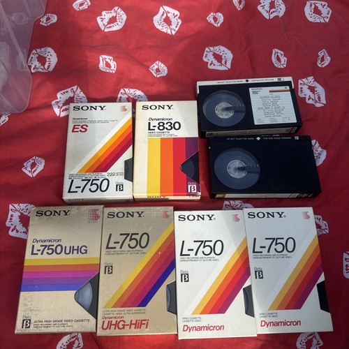 Job lot used sony beta - 8,