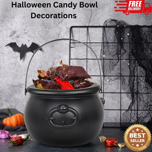 Halloween candy bowl - bowl, cauldron