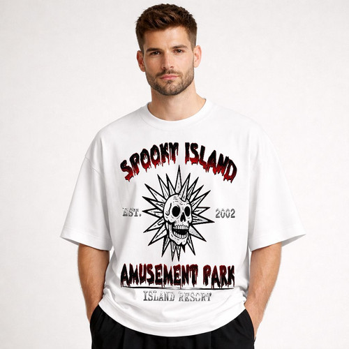 Retro amusement park shirt - retro,