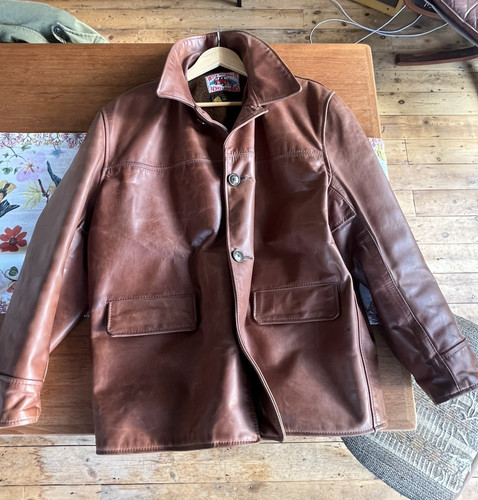 Aero leather jacket - jacket, 46
