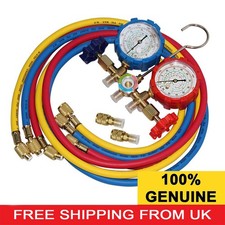 Refrigerant manifold gauge set - manifold,