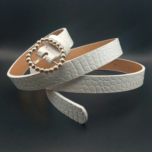 Women white croc effect faux - women's,