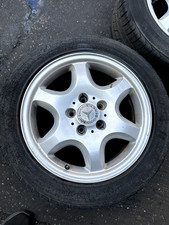 MERCEDES SLK230 ALLOY WHEEL SET - 205/45/17+225/50/16