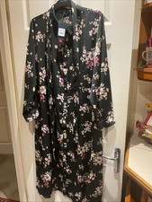 Cotton Traders. Satin Shirt Dress. Size 22. New It’s Tag