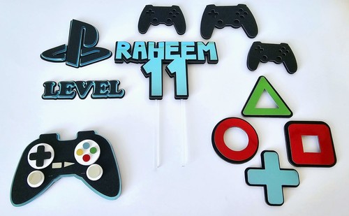 Playstation inspired cake - playstation,