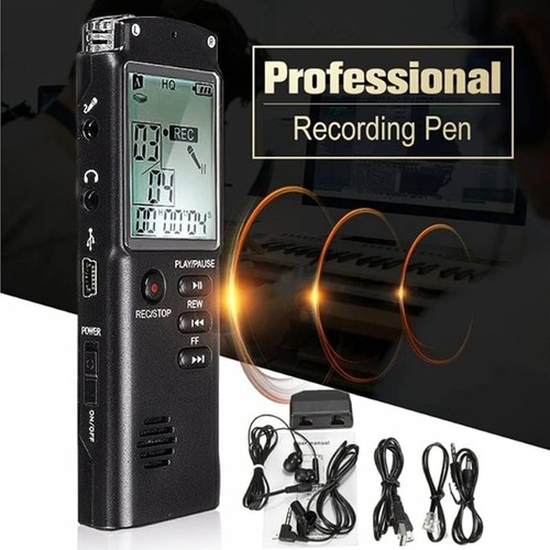 8gb lcd digital voice recorder - lcd,
