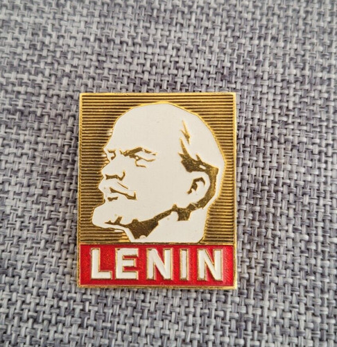Lenin russian president badge - lenin,