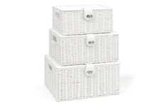 Storage Basket Hamper Resin