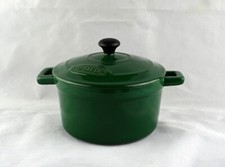 Chasseur - Racing Green - Lidded Handled One-Pot Soup Pot - Ex Condition