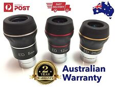 3 x Dual ED 1.25" eyepiece for