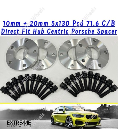 Alloy wheel spacers 10mm 20mm - alloy,