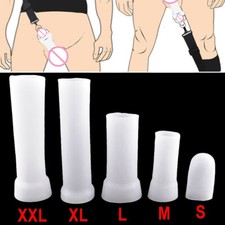 S-XXL Male-Penis Extender Stretcher Max Vacuum Enhancer Enlarger Silicone Sleeve