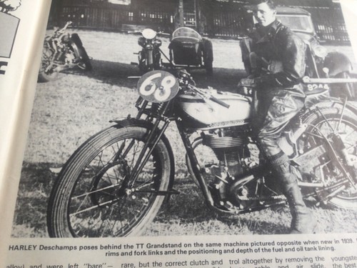 Norton girder forks harley - ,