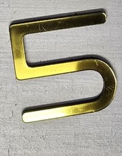 Wall clock numbers rounded corners -with spacer beads - DIY clock