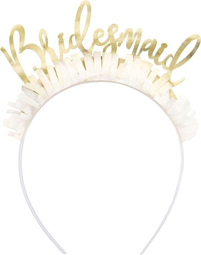 Bridesmaid tiara hen - bridesmaid, party