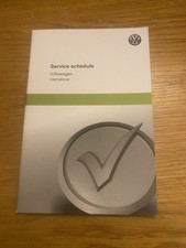 VOLKSWAGEN SERVICE BOOK