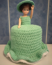 Handmade Crochet Vintage Doll