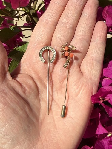 Vintage 2pc lot old - 2pc,