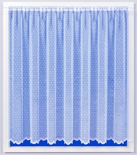 DOTTY POLKA DOTS WHITE NET