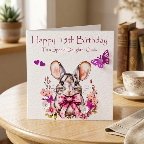 Personalised chinchilla - personalised, 3d