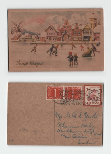 Vintage dutch christmas ice - christmas,