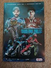 2021 POOLE PIRATES v GLASGOW TIGERS GRAND FINAL 2ND LEG PROGRAMME BLANK AND MINT