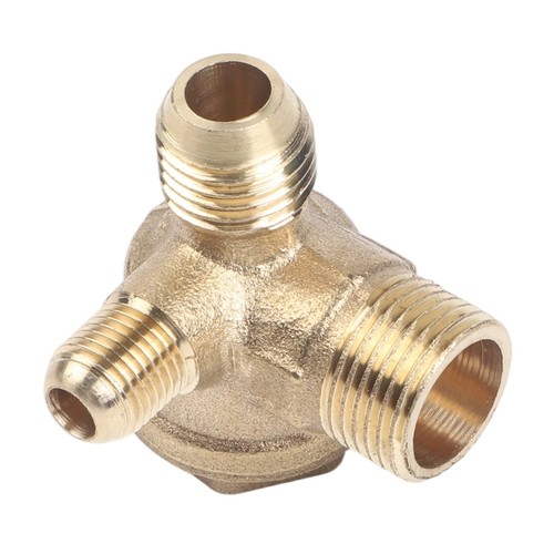 Brass male thread - brass, port