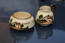 Torquay ware cream jug and