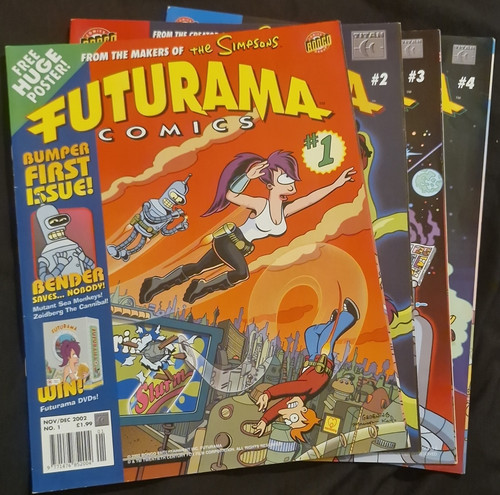 Futurama comics 4 - futurama,
