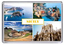 Sicily Italy Fridge Magnet 01