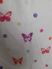 Pair Next Curtains Dots And Butterflies 66 In Wide X 54 Drop Free Uk Post