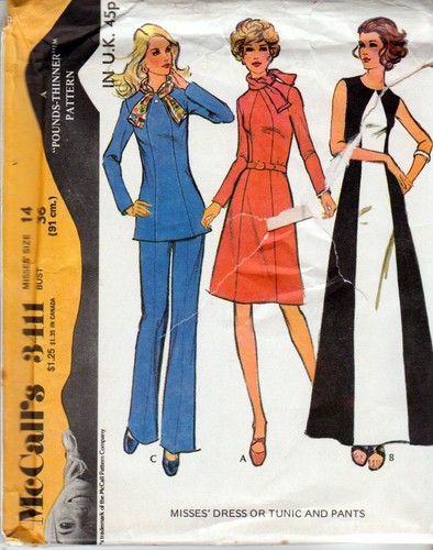 Vintage mccall 3411 sewing - mccall's,
