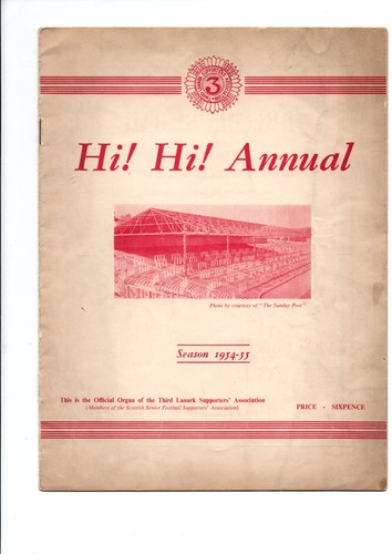 Third lanark official - lanark,