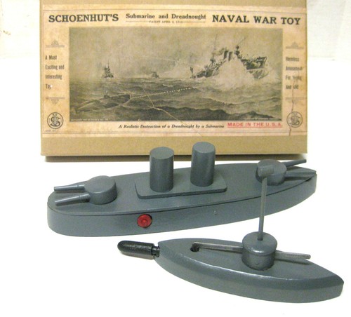 Schoenhut vintage wood naval - vintage,