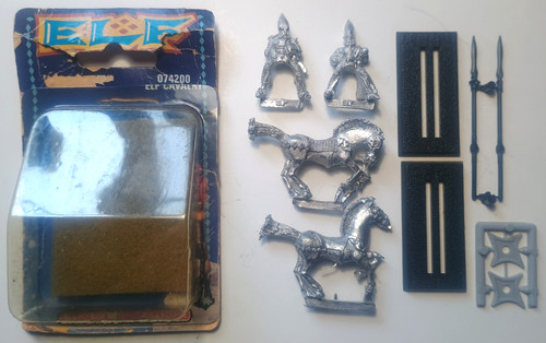 Elf cavalry blister pack - cavalry,