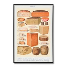 19th Century Cheese Chart —