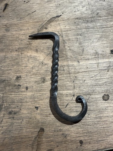 Hand forged twisted steel - twisted,