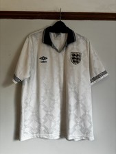 England Italia 90 shirt home