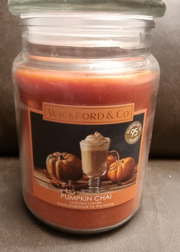 Pumpkin chai 18oz jar - 18oz, candle