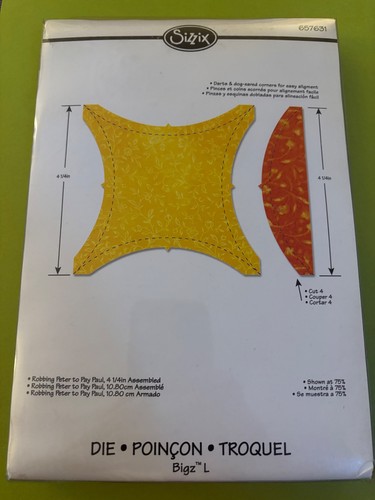 Sizzix bigz 657631 quilting - sizzix,