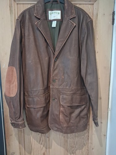 Orvis brown 100 leather - orvis, 100%