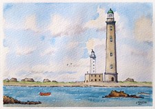 Original watercolour - an,