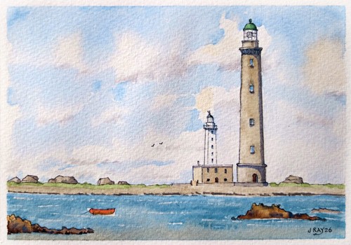 Original watercolour - an,
