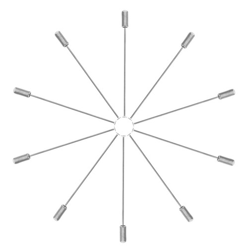 10pcs brooch safety - safety, pin