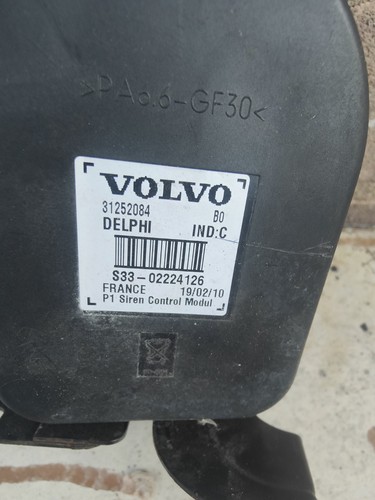 Volvo siren horn - siren,