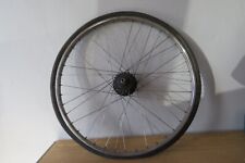 VINTAGE BICYCLE RALEIGH STAINLESS REAR WHEEL WITH DYNOHUB