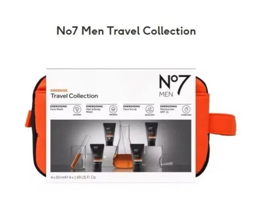 No7 mens energising travel - no7,